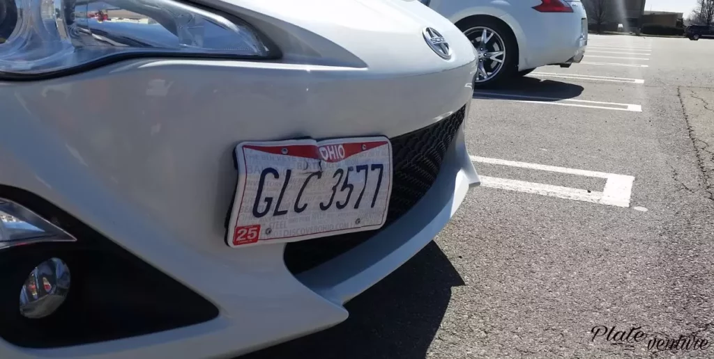 Bent License Plate Fix