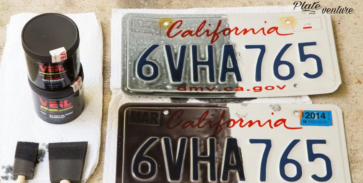 Can You Paint Your License Plate?