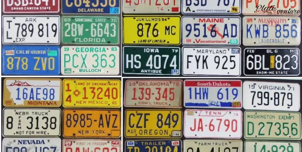 Comparisons with Other State License Plates