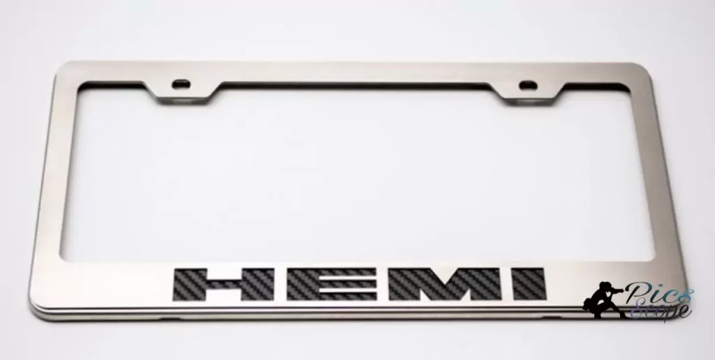 Customizing Your License Plate Frame