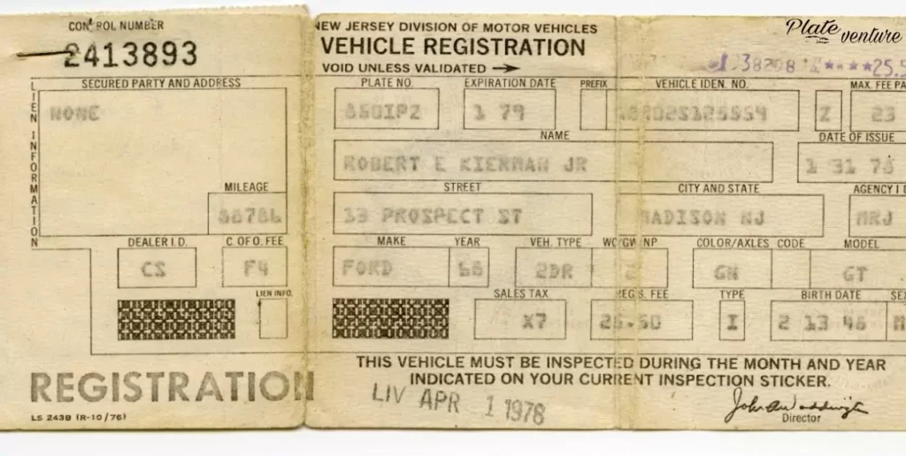 Georgia Vehicle Registration Void Sticker