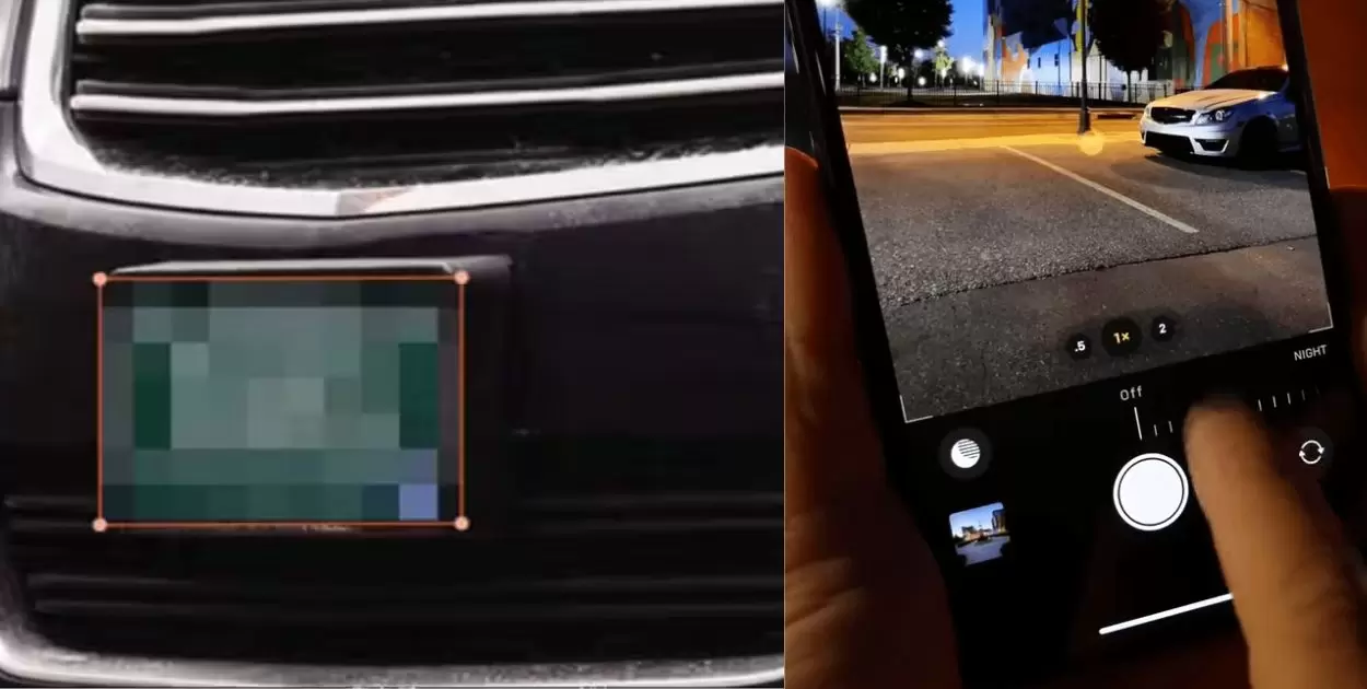 How To Blur License Plate On Iphone?
