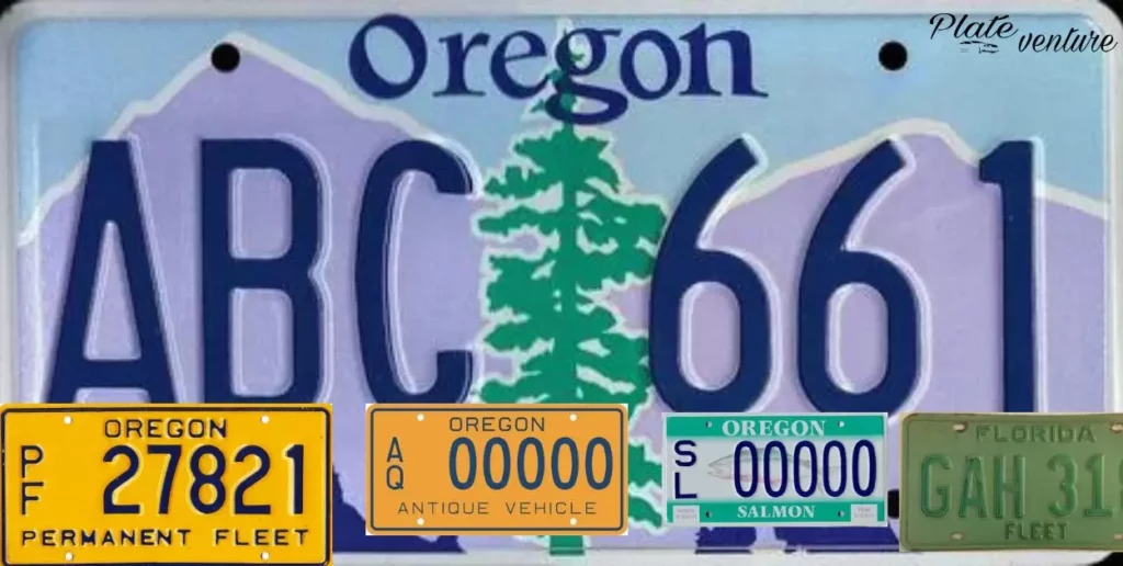 Oregon Fleet License Plate: A Distinct Identification