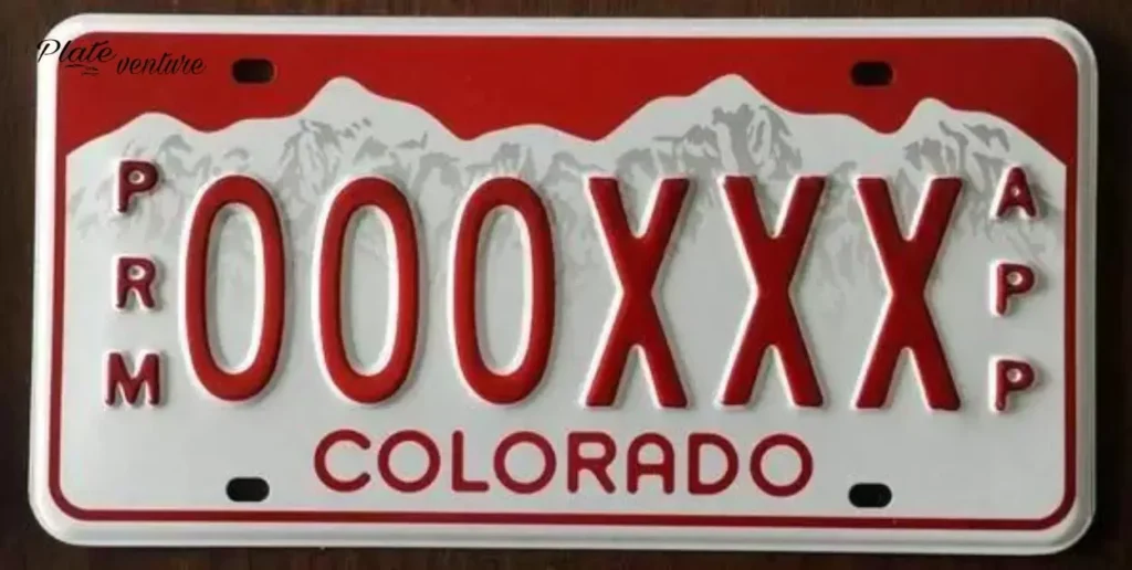 What Does A Red Colorado License Plate Mean for Observers?