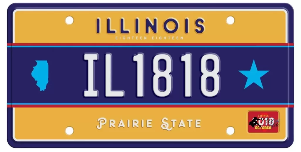 What is an F plate in Illinois?