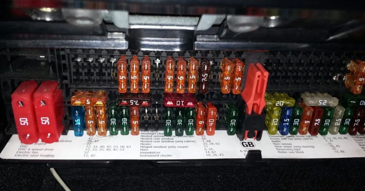 Which Fuse Is For The License Plate Lights?