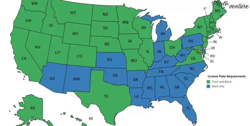 Why Do Some States Not Require Front License Plates