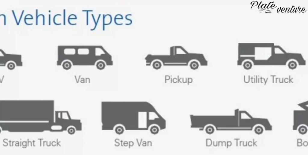 For what vehicle types are smaller plates common?