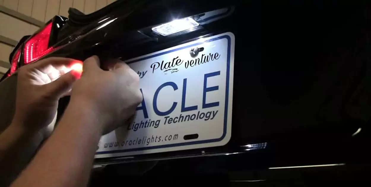 How To Turn On License Plate Lights?