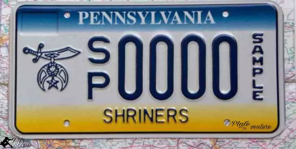 Pennsylvania License Plate Peeling