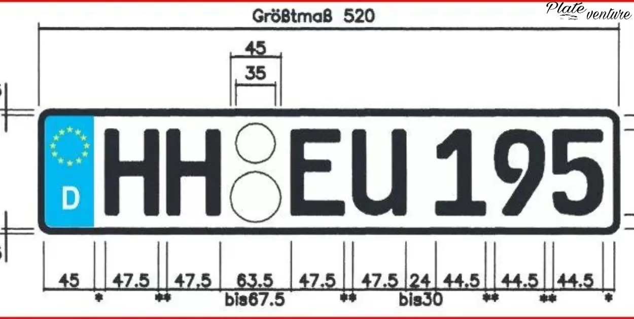 What Is The Size Of A License Plate?