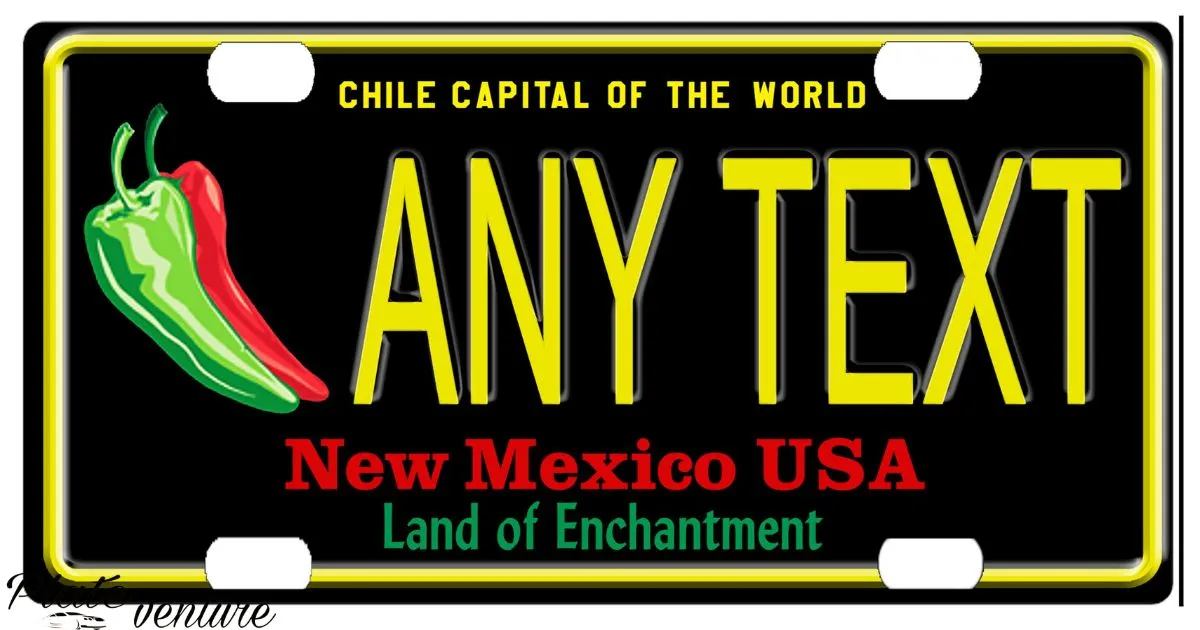 New Mexico License Plate